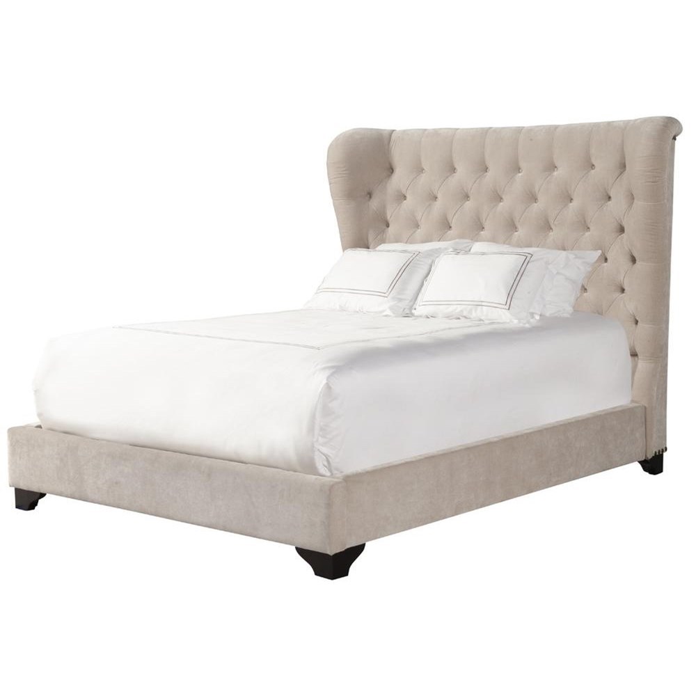 Chloe upholstered shop bed